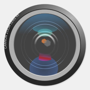 Rond Sticker pour objectif de caméra