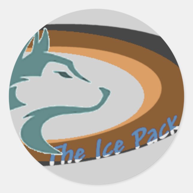 Rond Sticker pour pack de glace (Devant)