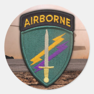 Rond Sticker pour patch Ops spécial USACAPOC(A)