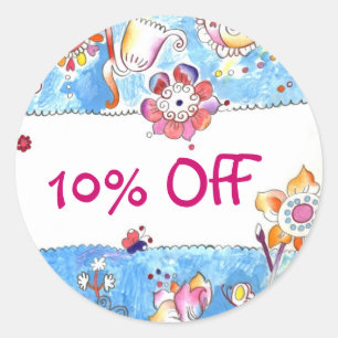 Rond Sticker pour remise