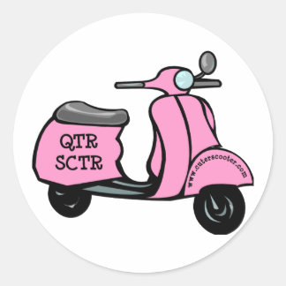 Rond Sticker pour scooter