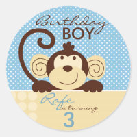 Sticker pour singe