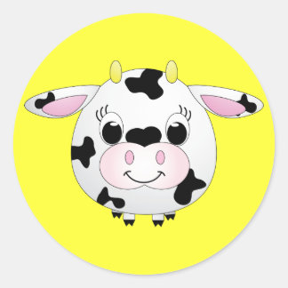 Rond Sticker pour vache