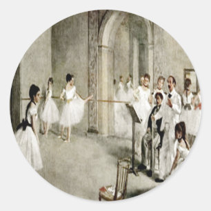 Rond Sticker pratique ballet