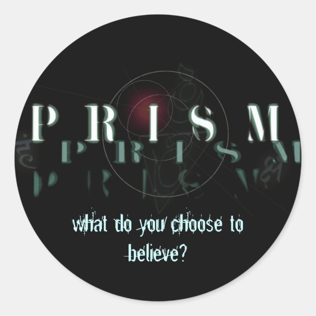 Rond Sticker PRISM (Devant)