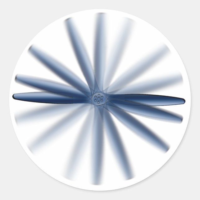 Rond Sticker "Prop Spin" (Devant)