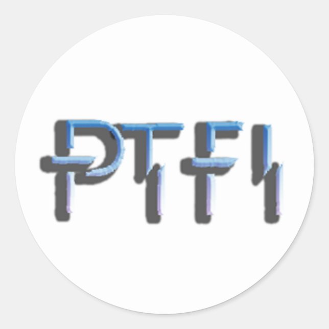 Rond Sticker PTFI (Devant)