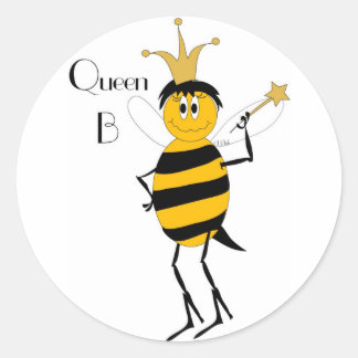 Rond Sticker Queen B