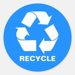 ROND STICKER RECYCLE