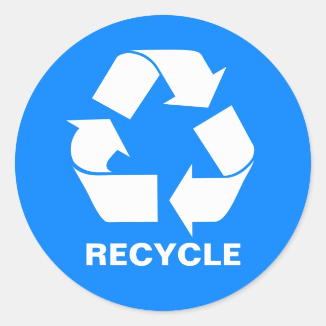 ROND STICKER RECYCLE (Devant)