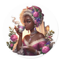 Sticker Regal Tea Garden