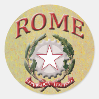 Rond Sticker Rome