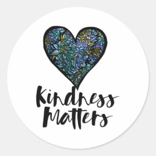Rond Sticker S Kindness7