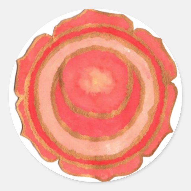 Rond Sticker Sacral Chakra (Devant)