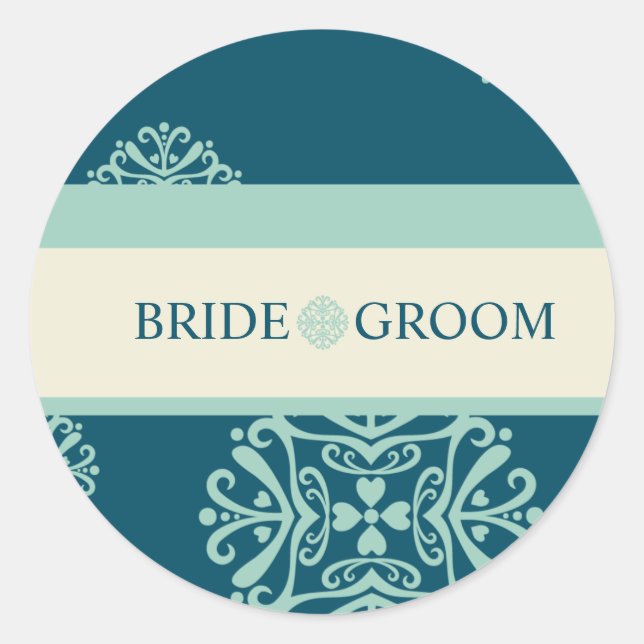 Rond STICKER / SEAL :: charme 11 (Devant)