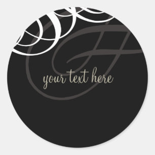 Rond STICKER SEAL :: vogue design 15