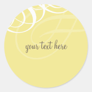 Rond STICKER SEAL :: vogue design 3