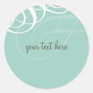 Rond STICKER SEAL :: vogue design 5