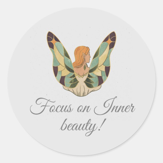 Rond Sticker selflok esthétique (Devant)