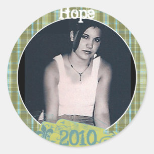 Rond Sticker Senior Pictures