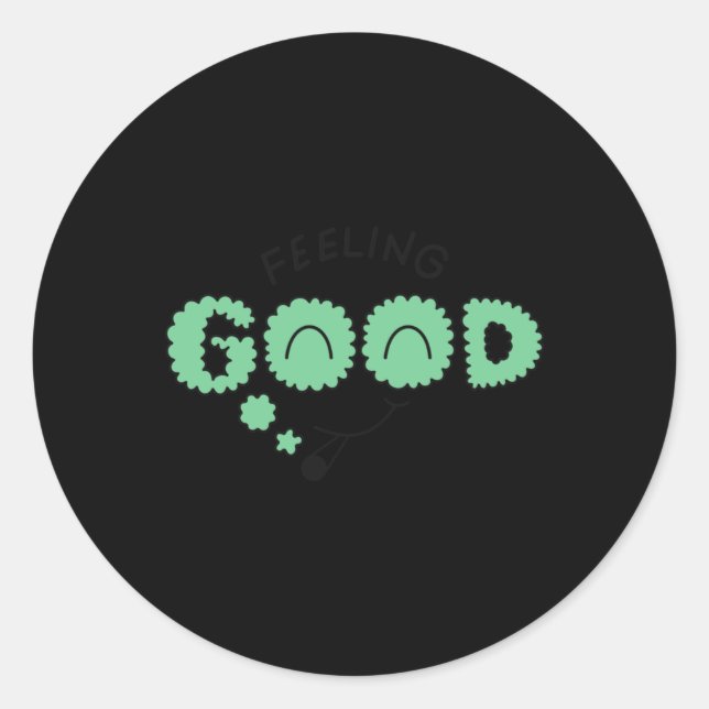 Rond Sticker sensé (Devant)
