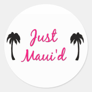 Rond Sticker Sheets de Maui