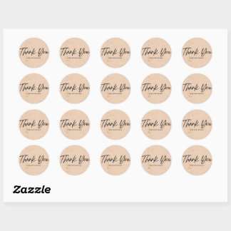 Rond Sticker simple et personnalisable || Business Esse