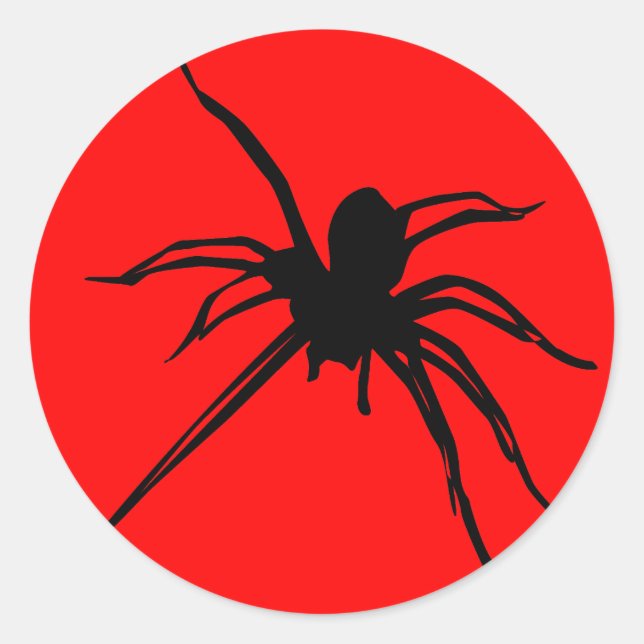 Rond Sticker Spider (Devant)