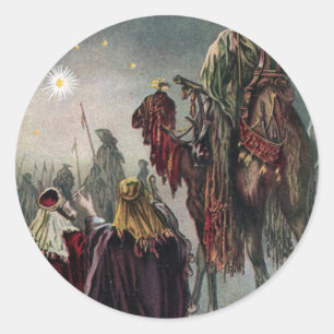 Rond Sticker Star of Bethlehem