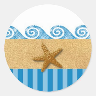 Rond Sticker Starfish