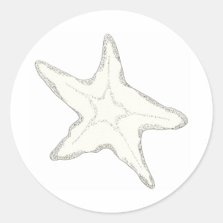 Rond Sticker Starfish