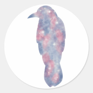 Rond Sticker Starscape de Light Crow