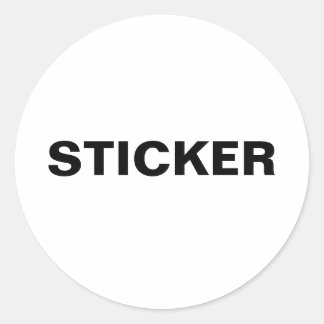 Rond Sticker STICKER