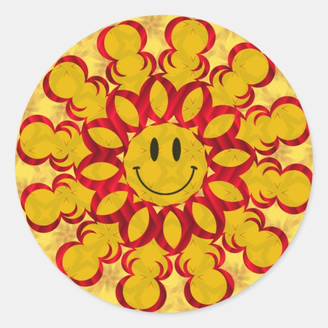 Rond Sticker SUNNY (Devant)