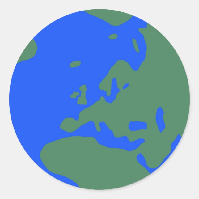 Rond Sticker Terre (Devant)