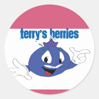 Rond Sticker Terry's Berries 20 feuilles