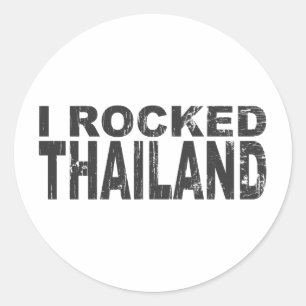 Rond Sticker thaïlandais