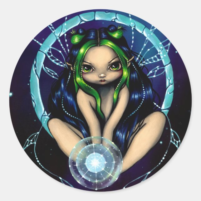 Rond Sticker "The Star Child" (Devant)