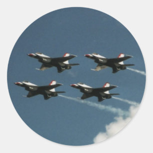 Rond Sticker Thunderbird