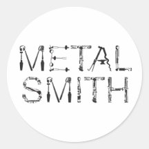 sticker Toolvetica Metalsmith