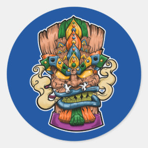 ROND STICKER TOTEM