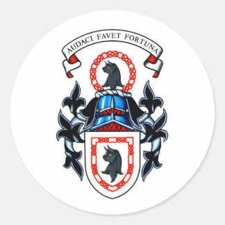 Rond Sticker Turnbull Coat d'armoiries