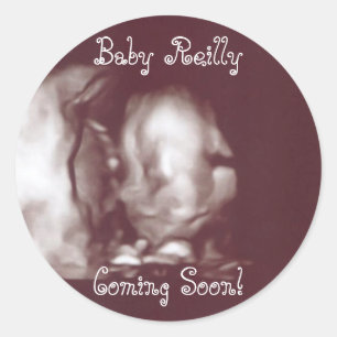Rond Sticker Ultrasound