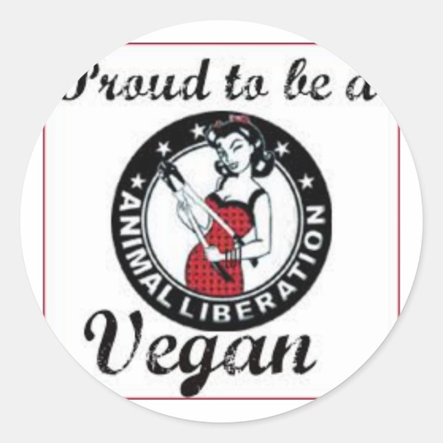 Rond Sticker Vegan (Devant)