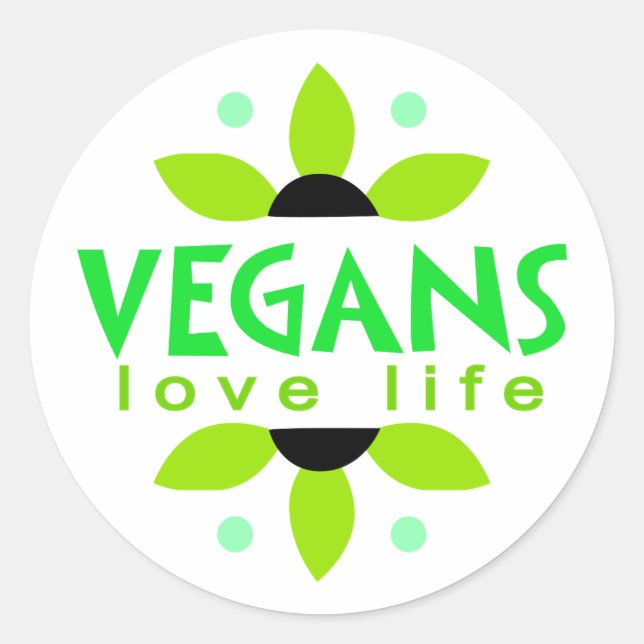 Rond Sticker Vegan (Devant)