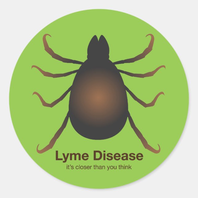 Rond Sticker vert voisin (Devant)