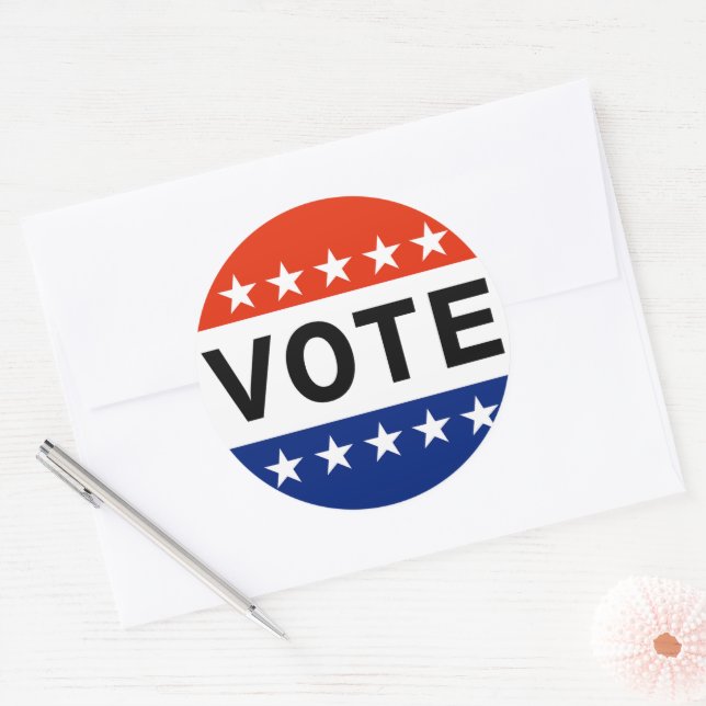Rond Sticker votant (Enveloppe)