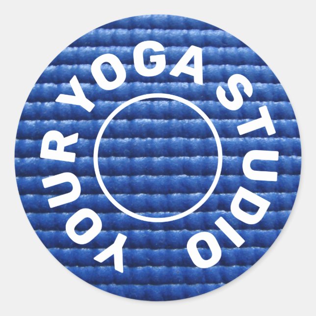 Rond Sticker Yoga Mat (Devant)