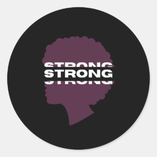 Rond Strong ⎢Personalized Sticker