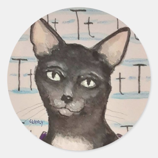 Rond TippyTaDa sticker (Devant)